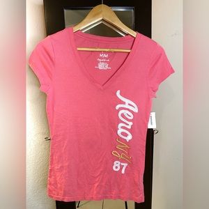 Women’s Brand New Medium Aeropostale Short Sleeve Graphic T-Shirt